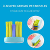Dentshield ортодонтична зубна щітка для брекетів, м'яка